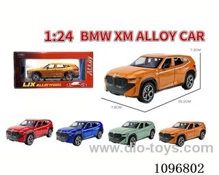 1:24 pull back alloy car