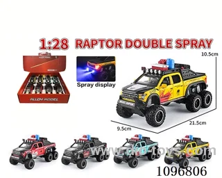 1:28 pull back alloy car