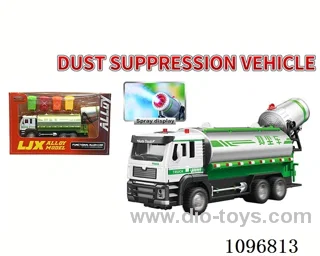 1:50 sliding alloy car with light/music/spray