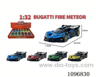 1:32 pull back alloy car with light/music