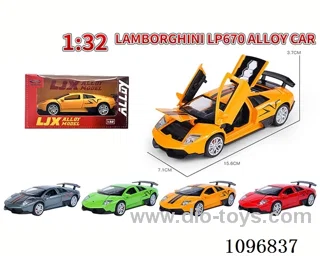 1:32 pull back alloy car with light/music
