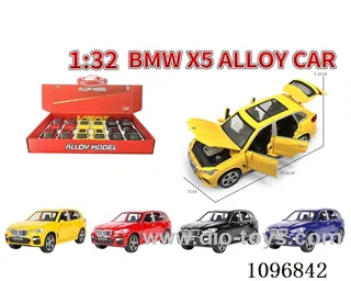 1:32 pull back alloy car with light/music