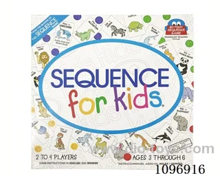 Animal sequence game in English and Spanish