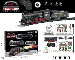 B/O rail train with lights and music (no battery included)