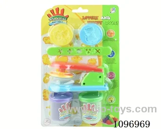Colored clay