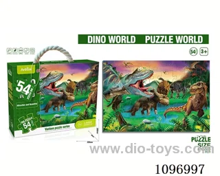 Puzzle puzzle dinosaur world
