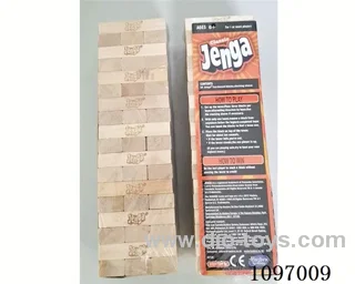 54 Hot word Jenga