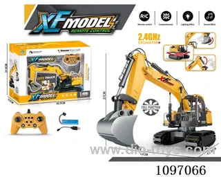 1:16 2.4G 13 ch excavation engineering truck (light, music) included battery