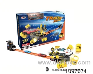 Alloy taxiing ejection rail car