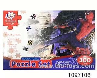 300 pieces of Spider-Man puzzle