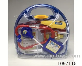 Blue medical kit with benzol box