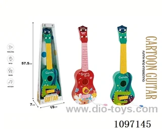 Cartoon guitar