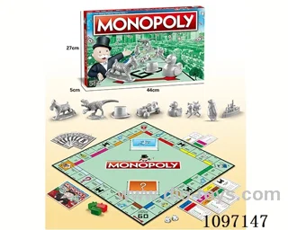 Monopoly Classic real estate game/English packaging