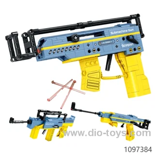 Building Block Toy Gun in Color Box