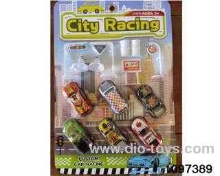 6.8cm pull back car（6pcs/card）