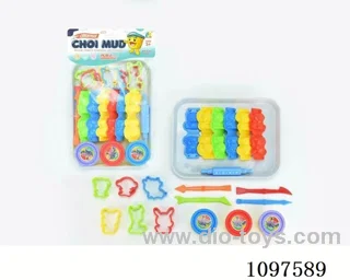 Colored clay