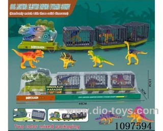 B/O dinosaur storage vehicle