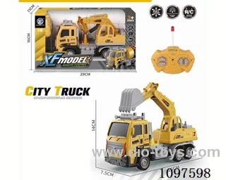 1:16 4ch rc engineering Excavator (without battery)