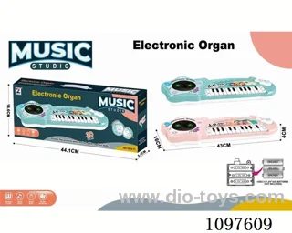 High quality 3D light music electronic organ