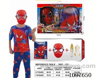Avengers Spider-Man with lights included battery