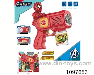 Spider-man 10-hole bubble gun