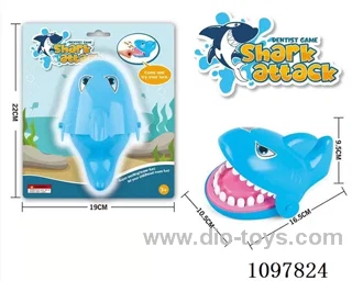 Prank the hand biting shark