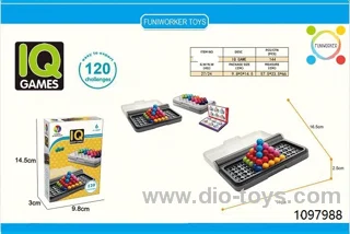 IQ GAME 2IN1 IN COLOR BOX