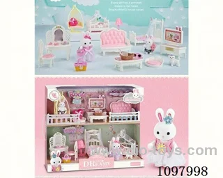 Kaidi Rabbit Bedroom + Living Room set