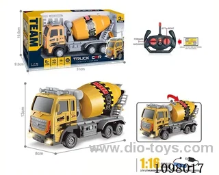 27MHz 1:16 4ch rc car with light included battery