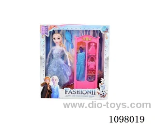 11.5 "solid ice and snow set doll