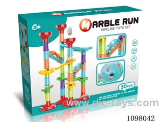Ejection ball track building blocks