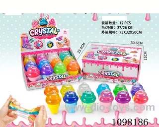 Crystal clay