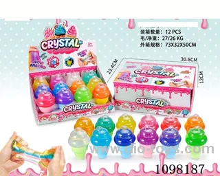 Crystal clay