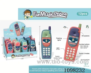 Fun music mobile phone (12 PCS/box)