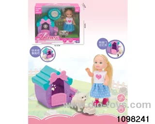 4.5 inch doll in blister