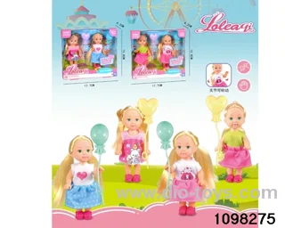 4.5 inch doll/2 style mix
