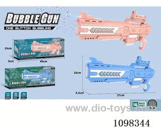 bubble gun with light