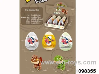 dinosaur egg in display box