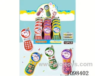 Piglet Sound and light mobile phone (according to 2 batteries No. 7, battery not included) (12 sets)