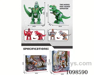 Dinosaur metamorphosis