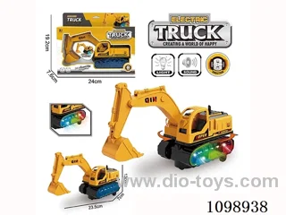 B/O engineering vehicle with light