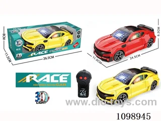 1:16 2ch rc car with 3D lighting