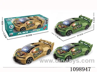 1:16 2ch rc car with 3D lighting