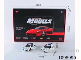 1:32 pull back alloy car with light/IC