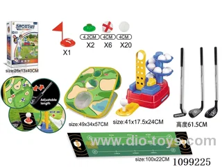 Golf feathering machine + tent frame + carpet + stainless steel rod set