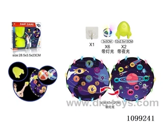 Light double sided space target cloth