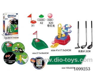 Light golf feathering machine + carpet + training table + stainless steel bar set