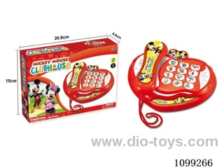Telephone set with English IC
