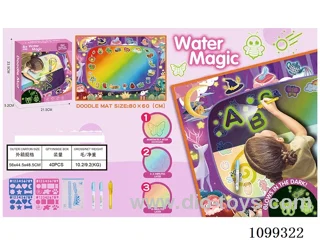 Glow-in-the-dark Water Canvas (Princess Adventure)