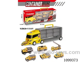 sliding alloy car 6PCS